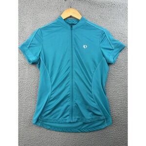 Pearl Izumi Select Cycling Jersey Womens‎ Medium Blue Polyester Pockets Full Zip